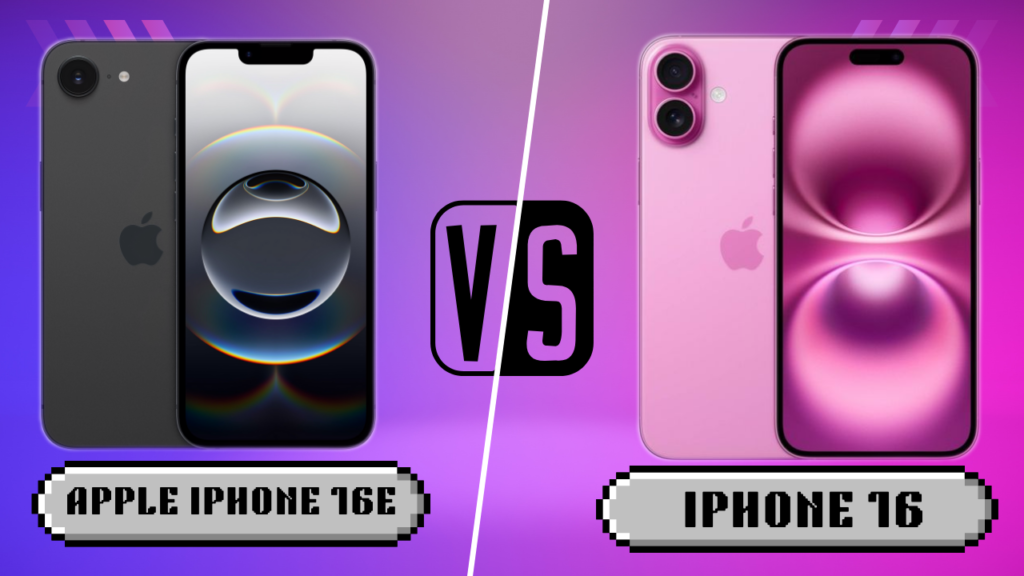 Apple iPhone 16e vs Apple iPhone 16